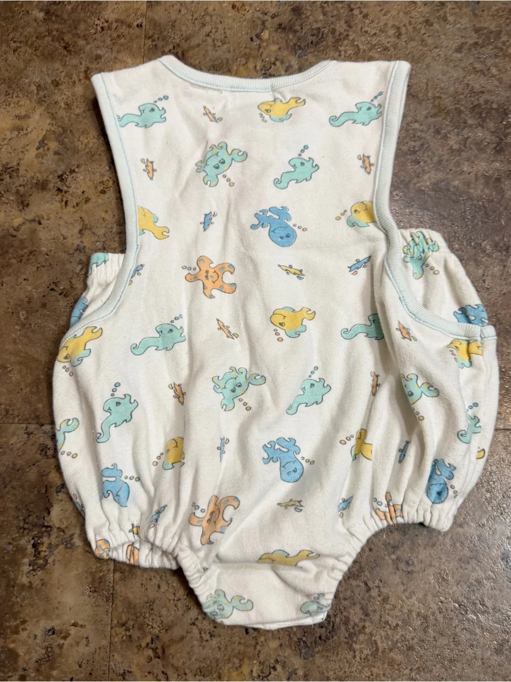 Vintage Baby Romper 100% Cotton
